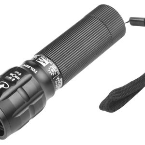 Tolsen Led Flashlight With Zoom Function (Industrial) 3W Cree