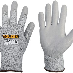 Tolsen Cut Resistance Protective Gloves Level 5 (Industrial) Size 9