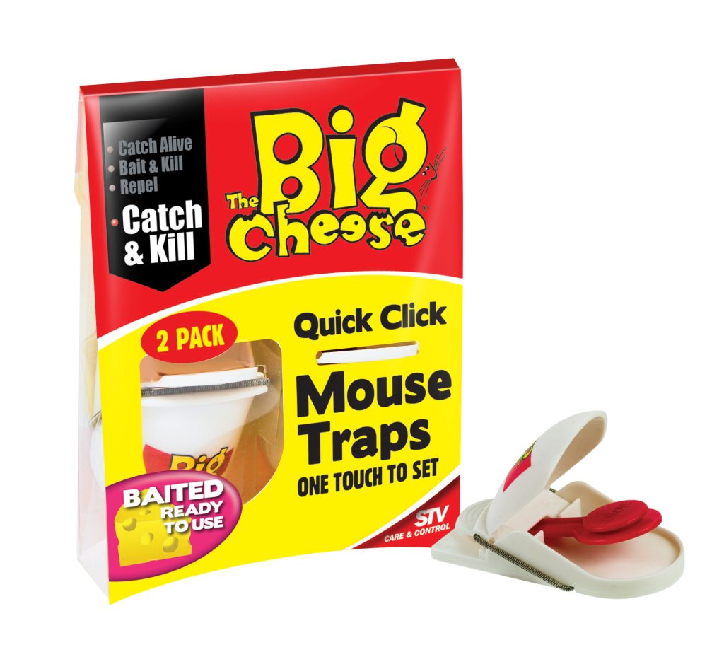 Stv Quick Click Mouse Traps – Twinpack – QDS Direct