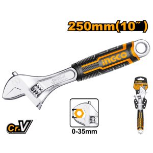 Ingco Industrial 250mm Adjustable wrench