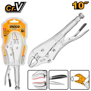 Ingco Industrial 10" Curved jaw locking plier