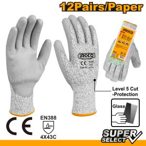 Ingco Industrial XL Cut-resistance gloves