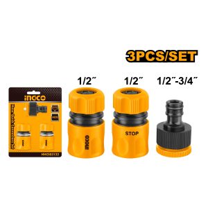 Ingco 3 Pcs hose quick connectors set