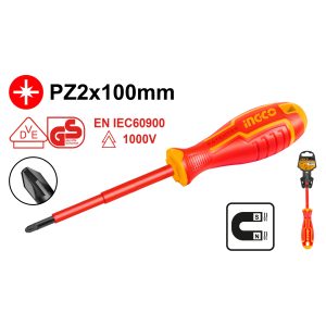 Ingco Industrial PZ2X100mm Insulated screwdriver