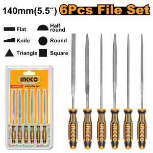 Ingco 6 Pcs file set