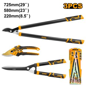 Ingco Industrial 3 Pcs garden shears set