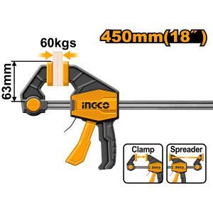 Ingco Industrial 18" Quick bar clamp