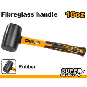 Ingco 16oz Rubber hammer