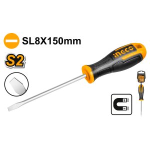 Ingco Industrial SL8X150mm Slotted screwdriver