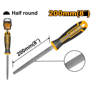 Ingco Industrial 8" Half round steel file