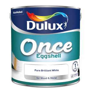 Dulux Retail Once Eggshell Pbw 2.5L
