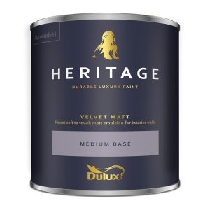 Dulux Heritage Velvet Matt Medium Bs 1L