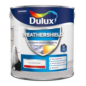 Dulux Retail Weathershield High Gloss Pbw 2.5L