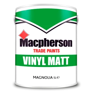 Macpherson Vinyl Matt Emulsion Magnolia 5L