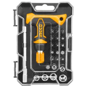 Ingco 24 Pcs t-handle wrench screwdriver set