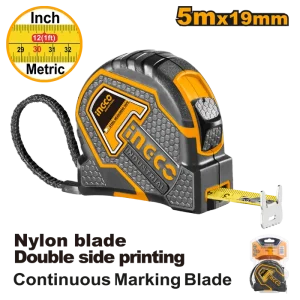 Ingco Industrial 5m Steel measuring tape