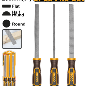 Ingco Industrial 3 Pcs wood file set