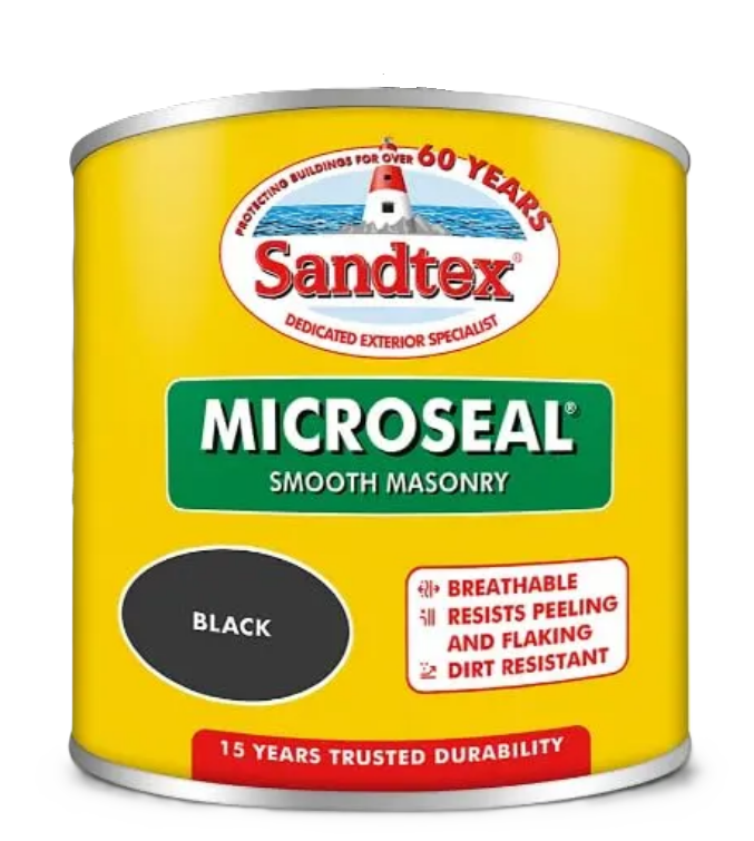 Sandtex Retail Smooth Black 2.5lt