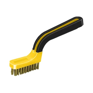 Allway 3 x 10 Soft Grip Wire Brass Brush (BB1)