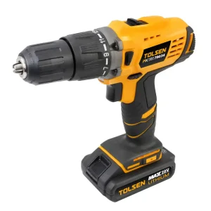 Tolsen Li-Ion Cordless Drill With Impact Function (Industrial)